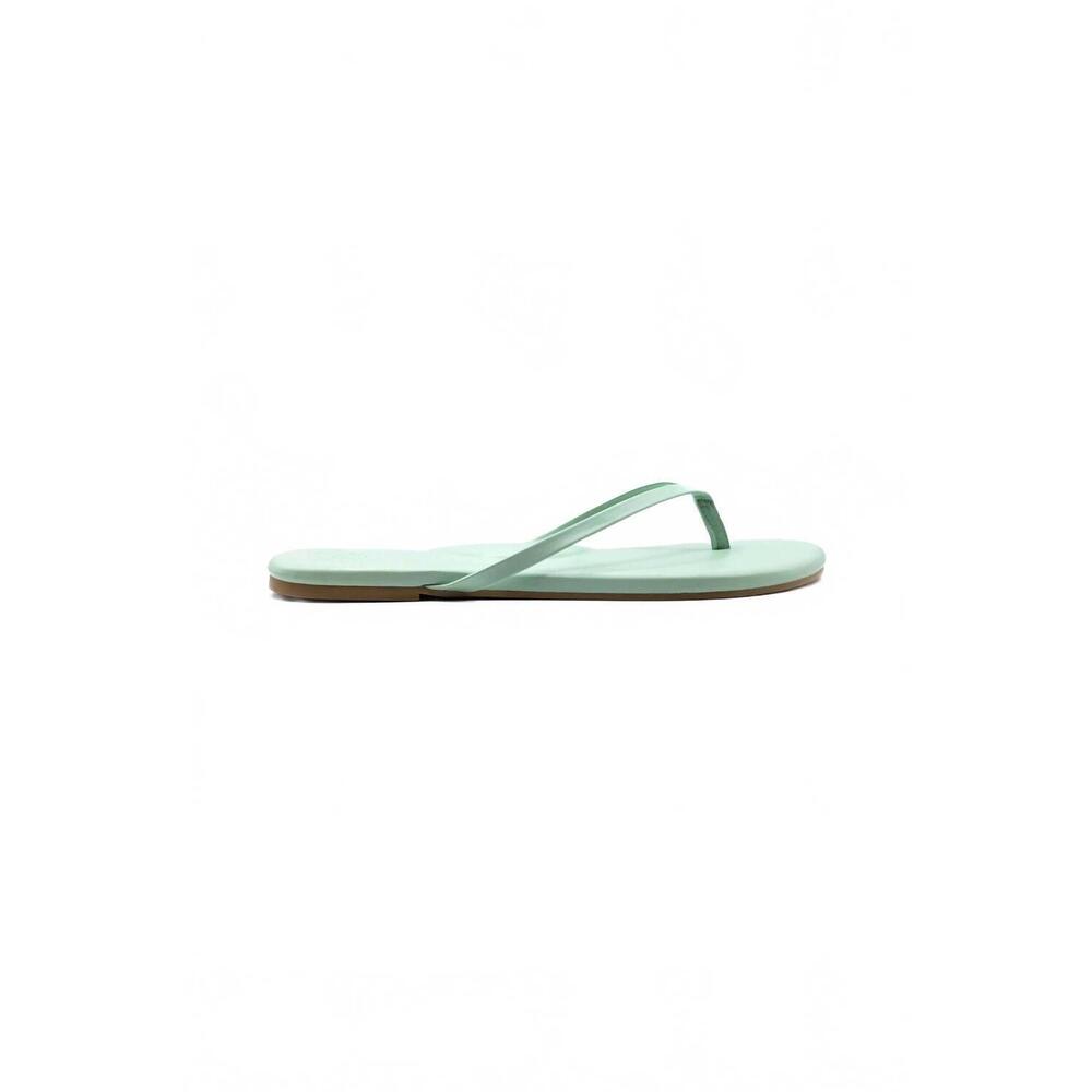 NEW SOLEI SEA women's indie flip flop sandal in aloe vera